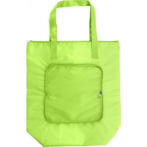 Polyester (210T) cooler bag Hal, lime (Cooler bags)