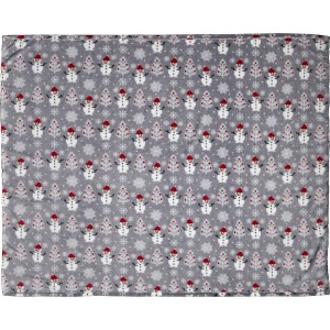 Polyester (260 gr/m2) blanket Michelle, grey (Blanket)