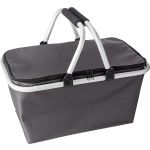 Polyester (320-330 gr/m2) shopping basket. Douglas, grey (7508-03CD)