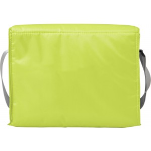Polyester (420D) cooler bag Nikki, lime (Cooler bags)
