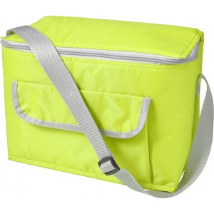 Polyester (420D) cooler bag Nikki, lime (Cooler bags)
