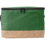 Polyester (600D) cooler bag Dieter, green (674808-04CD)