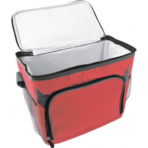 Polyester (600D) cooler bag Lance, red (Cooler bags)