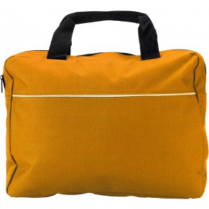 Polyester (600D) document bag, orange (Laptop & Conference bags)