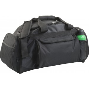 Polyester (600D) travel bag Ricardo, black (Travel bags)