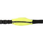 Polyester lycra (220 gr/m2) waist bag Bastian, fluor yellow (8200-365)