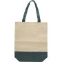 Polyester shopping bag Helena, green