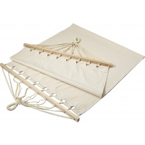 Polyster canvas hammock Tia, khaki (Beach equipment)