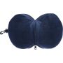 Polytester travel pillow Leontine, blue