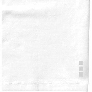 Ponoka long sleeve men's organic t-shirt, White (Long-sleeved shirt)