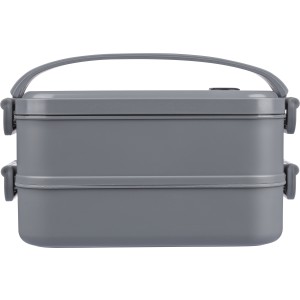 PP lunchbox Selwyn, grey (Plastic kitchen equipments)