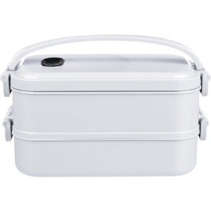PP lunchbox Selwyn, white (Plastic kitchen equipments)