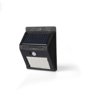PP solar power light Briony, black (Lamps)