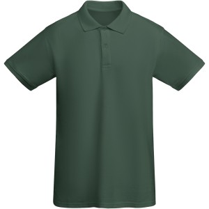 Prince short sleeve men's polo, Bottle green (Polo shirt, 90-100% cotton)