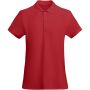 Prince short sleeve women's polo, Red