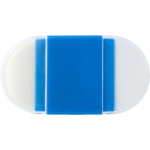 PS pencil sharpener and eraser Pauline, cobalt blue (Office desk equipment)