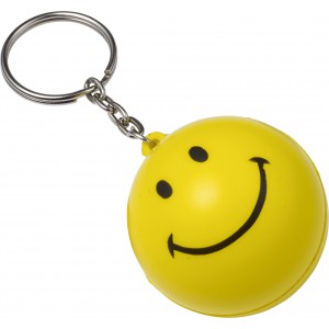 PU foam key holder Earl, yellow (Keychains)