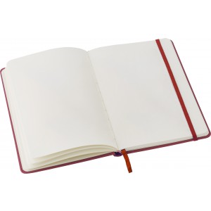 PU notebook Brigitta, red (Notebooks)