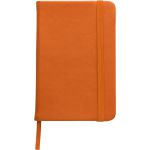PU notebook Dita, orange (2889-07CD)