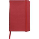 PU notebook Dita, red (2889-08CD)