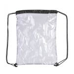 PVC drawstring backpack Kiki, black (0927-01)