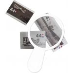 PVC magnifying glass Brennan, white (7707-02)