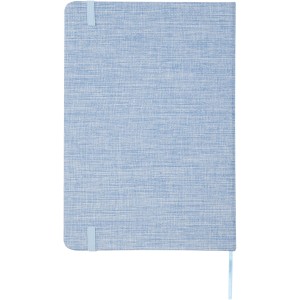 Ramona A5 cotton notebook, Light blue (Notebooks)
