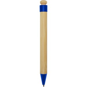 Rattan bamboo and recycled plastic ballpoint pen (black ink) (Wooden, bamboo, carton pen)