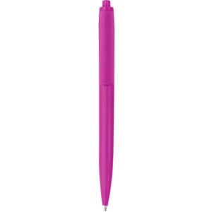 Recycled ABS ballpen Gerald, fuchsia (Plastic pen)