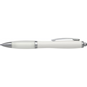 Recycled ABS ballpen Hamza, blue (Plastic pen)