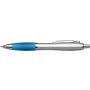 Recycled ABS ballpen Mariam, light blue