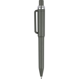 Recycled ABS ballpen Zephyra, anthracite (Plastic pen)