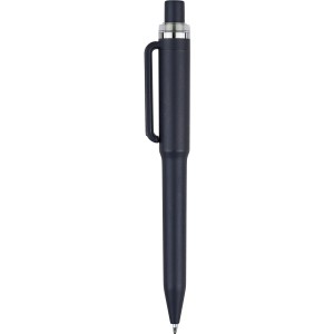 Recycled ABS ballpen Zephyra, blue (Plastic pen)