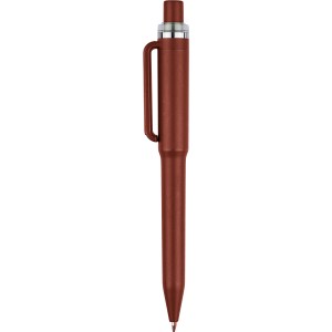 Recycled ABS ballpen Zephyra, burgundy (Plastic pen)