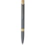 Recycled aluminium ballpen Calandra, grey