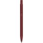 Recycled aluminium ballpen Gladys, burgundy