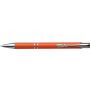 Recycled aluminium ballpen Kamari, orange