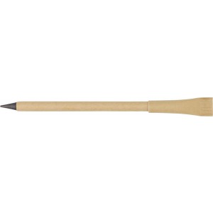 Recycled paper pencil Nicolina, brown (Pencils)