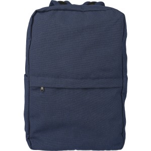 Recycled polycotton (330 gsm) backpack Seraphina, blue (Backpacks)