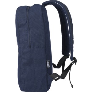 Recycled polycotton (330 gsm) backpack Seraphina, blue (Backpacks)