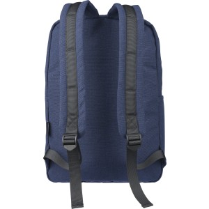 Recycled polycotton (330 gsm) backpack Seraphina, blue (Backpacks)