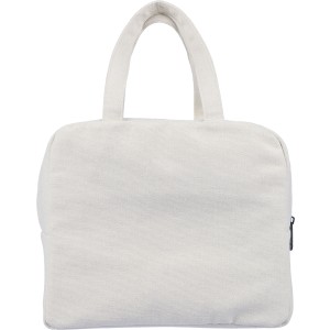 Recycled polycotton (330 gsm) cooler bag Elowen, beige (Cooler bags)