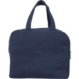 Recycled polycotton (330 gsm) cooler bag Elowen, blue (Cooler bags)
