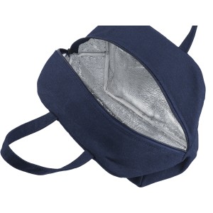 Recycled polycotton (330 gsm) cooler bag Elowen, blue (Cooler bags)