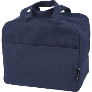 Recycled polycotton (330 gsm) cooler bag Elowen, blue (Cooler bags)