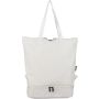 Recycled polycotton (330 gsm) tote backpack Osric, beige