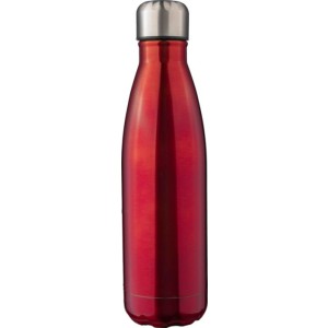 Recycled stainless steel double-walled flask 500 ml Clifford (Mugs)