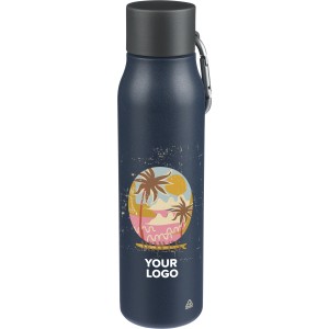 Recycled stainless steel drinking bottle (600 ml) Cassian, b (Thermos)