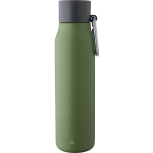 Recycled stainless steel drinking bottle (600 ml) Cassian, g (Thermos)