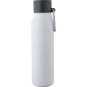 Recycled stainless steel drinking bottle (600 ml) Cassian, w (Thermos)